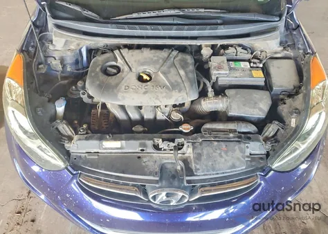 2012 Hyundai Elantra Gls z USA, uszkodzony, nr VIN 5NPDH4AE3CH072037